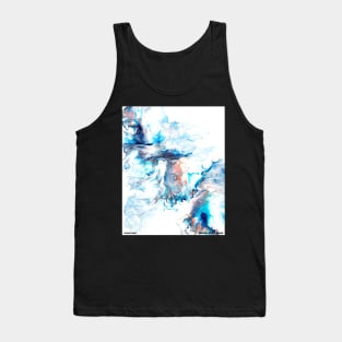 Colorful Abstract Oil Painting Artist Novelty Gift Tank Top